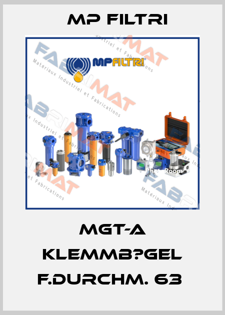 MGT-A KLEMMB?GEL F.DURCHM. 63  MP Filtri