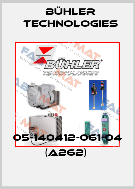 05-140412-061-04   (A262)  Bühler Technologies