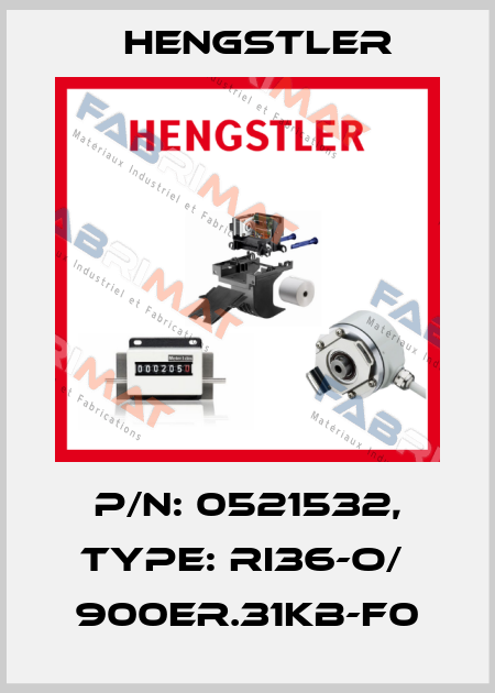 p/n: 0521532, Type: RI36-O/  900ER.31KB-F0 Hengstler