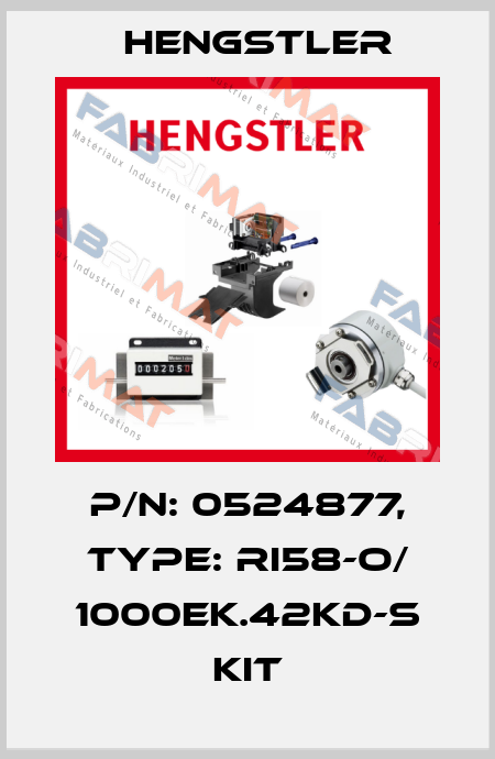 p/n: 0524877, Type: RI58-O/ 1000EK.42KD-S KIT Hengstler