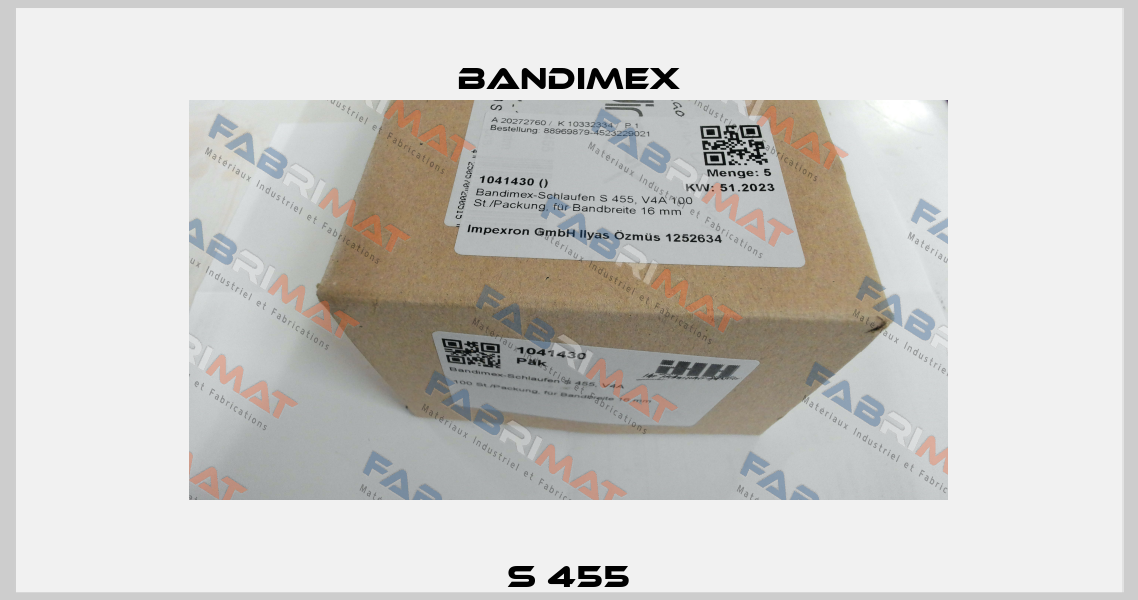 S 455 Bandimex