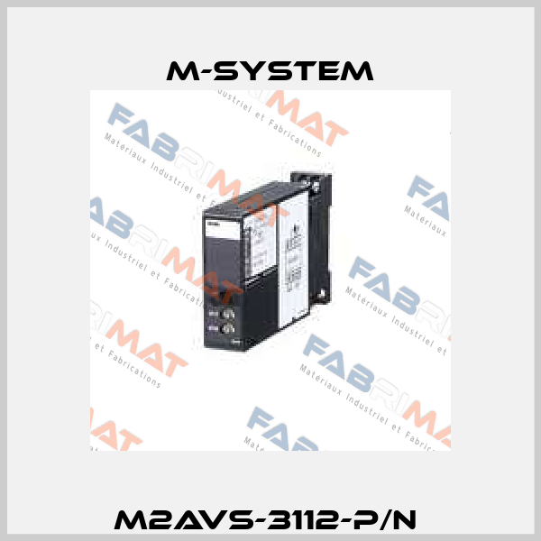 M2AVS-3112-P/N  M-SYSTEM