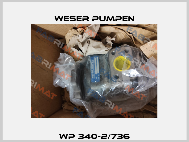 WP 340-2/736 Weser Pumpen