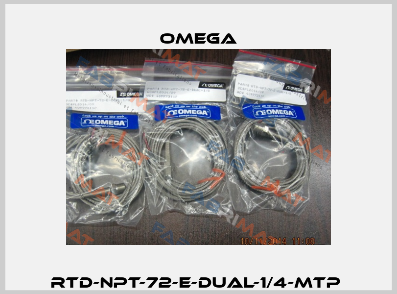 RTD-NPT-72-E-DUAL-1/4-MTP  Omega