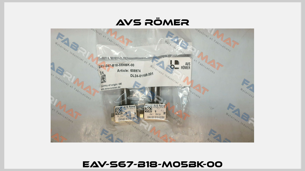 EAV-S67-B18-M05BK-00 Avs Römer