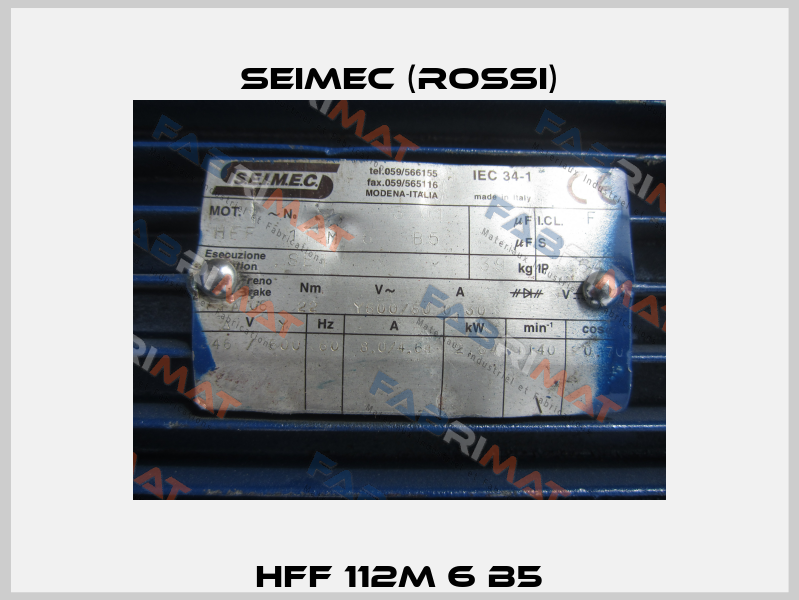 HFF 112M 6 B5 Seimec (Rossi)
