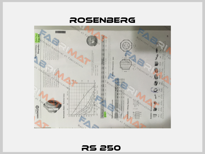 RS 250  Rosenberg