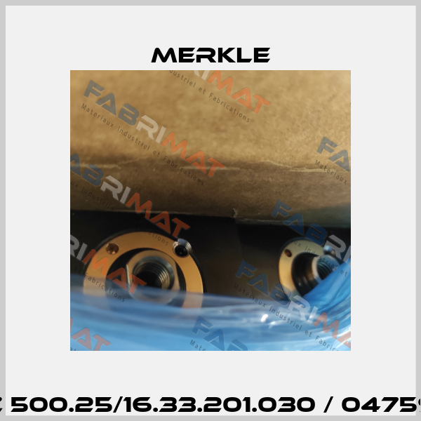 BZ 500.25/16.33.201.030 / 047599 Merkle