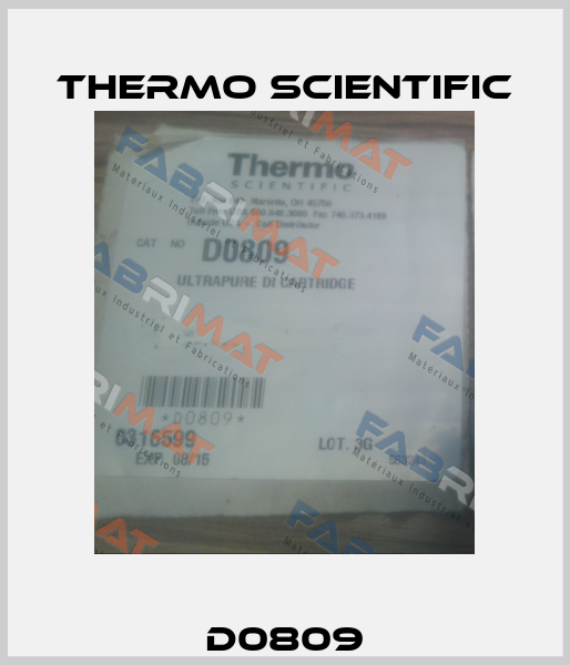 D0809 Thermo Scientific