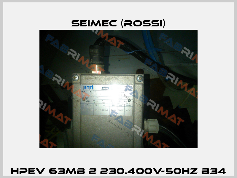 HPEV 63MB 2 230.400V-50Hz B34 Seimec (Rossi)