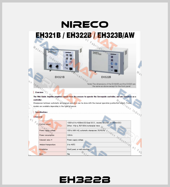 EH322B Nireco