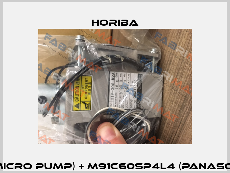 HTP-306-M2A - (Enomoto Micro Pump) + M91C60SP4L4 (Panasonic) for Horiba OVN-723A Horiba