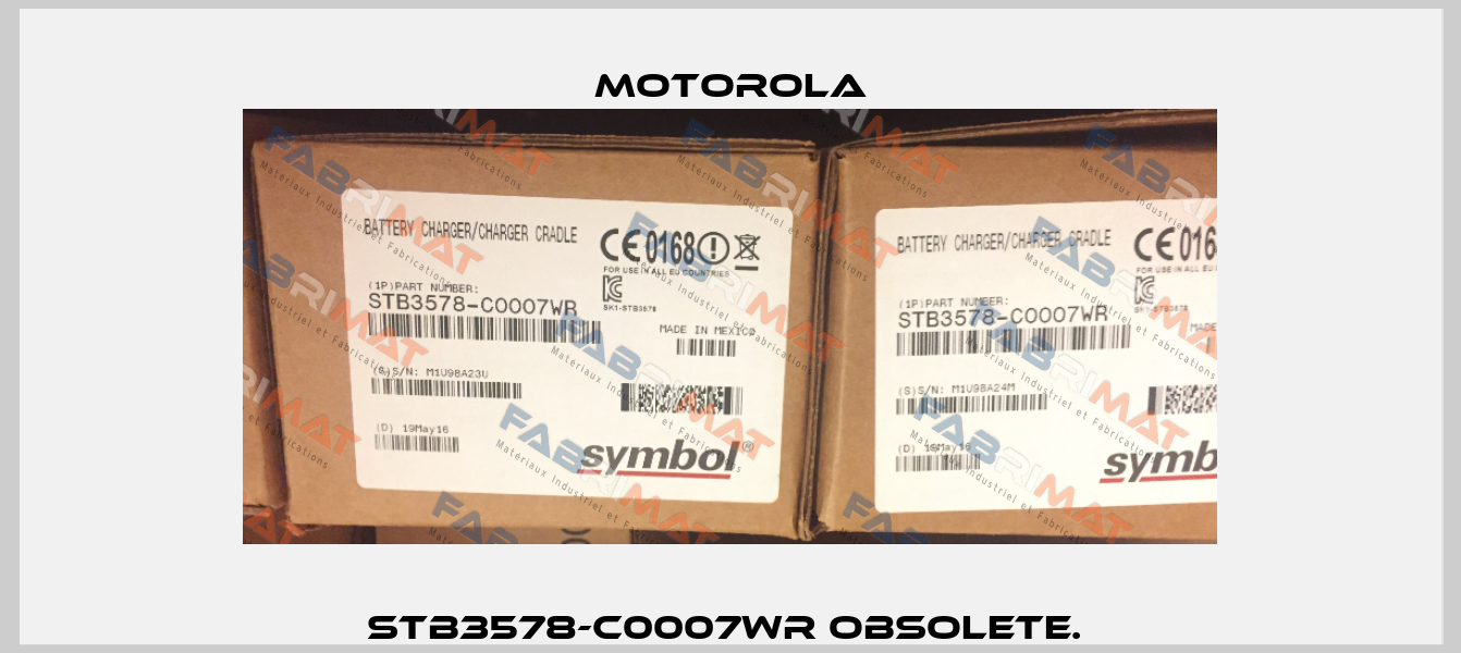 STB3578-C0007WR obsolete.  Motorola