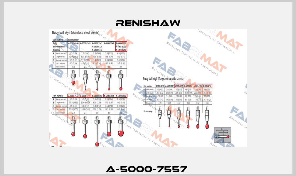 A-5000-7557  Renishaw