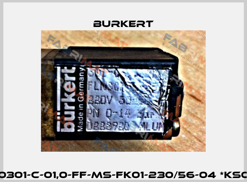 0888980 REPLACED BY 0301-C-01,0-FF-MS-FK01-230/56-04 *KS03+MA16+PA46 (00121912)  Burkert