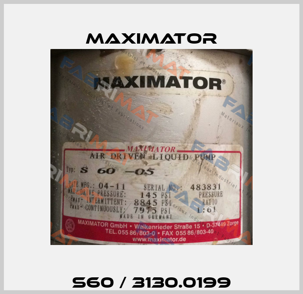 S60 / 3130.0199 Maximator