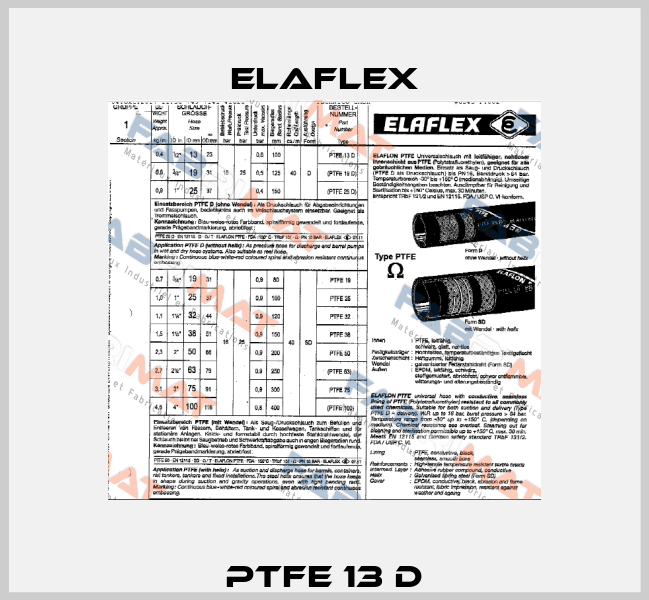 PTFE 13 D Elaflex