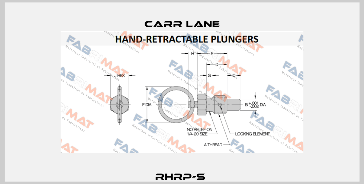 RHRP-S  Carr Lane