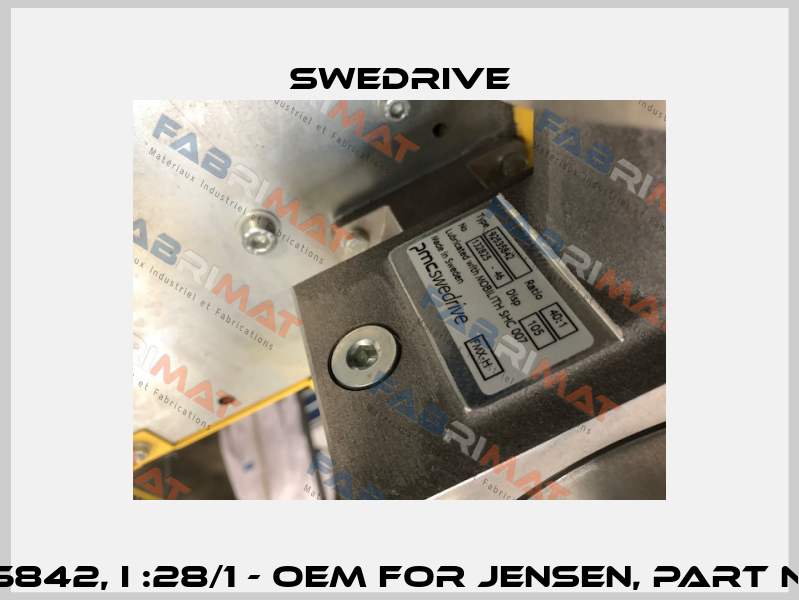 typy 92535842, I :28/1 - OEM for Jensen, Part nr: 101043-13 Swedrive