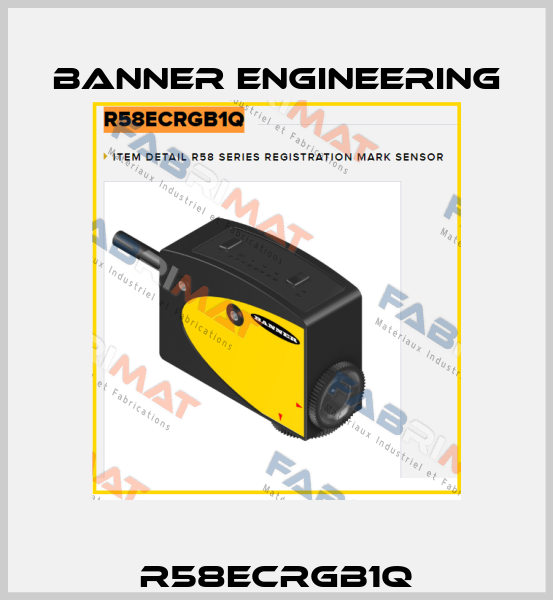 R58ECRGB1Q Banner Engineering