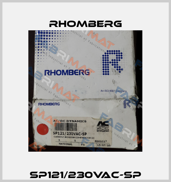 SP121/230VAC-SP Rhomberg
