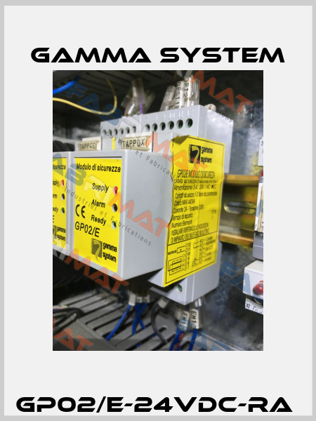 GP02/E-24VDC-RA  GAMMA SYSTEM