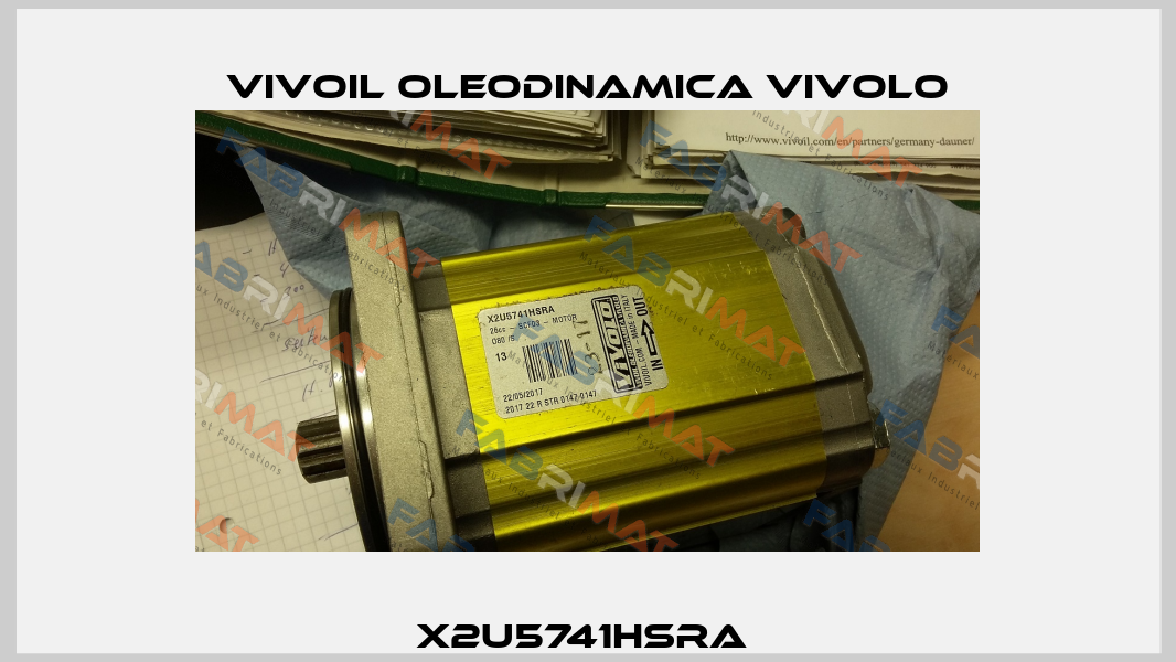 X2U5741HSRA  Vivoil Oleodinamica Vivolo