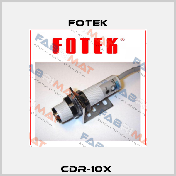 CDR-10X  Fotek