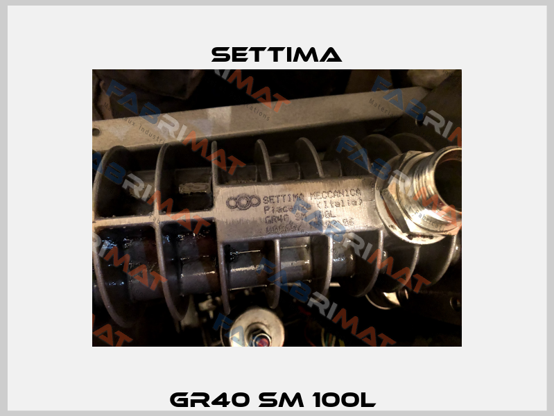 GR40 SM 100L  Settima