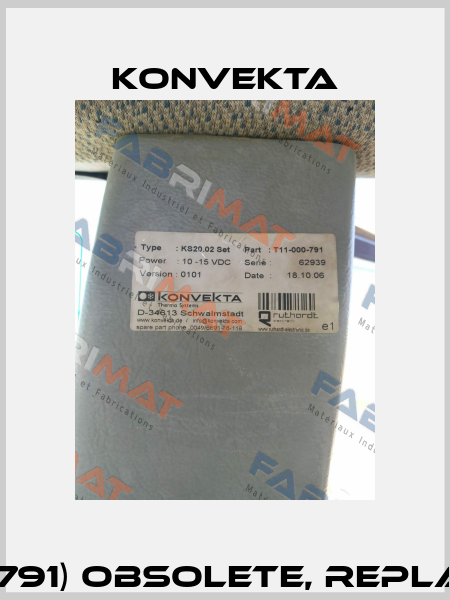 KS20.02 Set (T11-000-791) obsolete, replacement H11-004-446  Konvekta