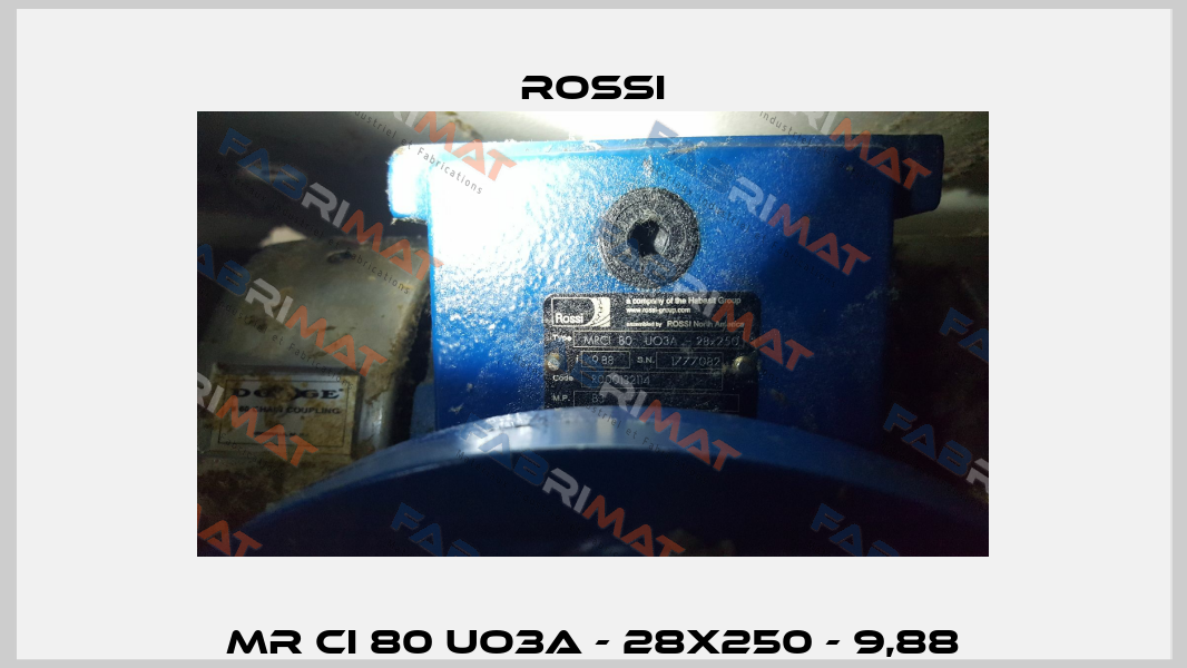MR CI 80 UO3A - 28x250 - 9,88 Rossi