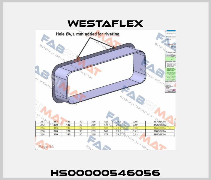HS00000546056 Westaflex