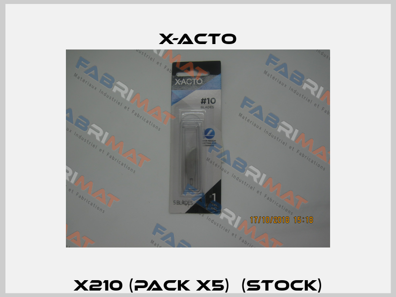 X210 (pack x5)  (stock) X-acto