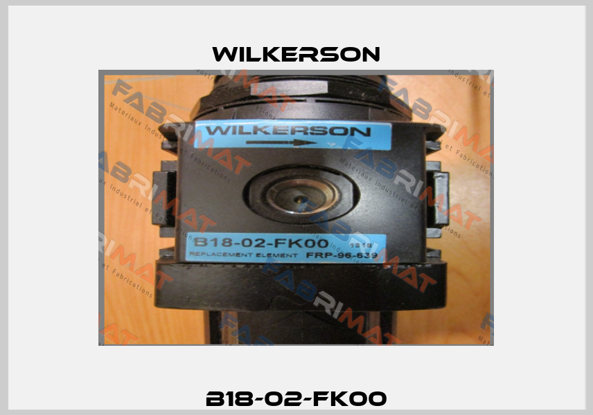 B18-02-FK00 Wilkerson