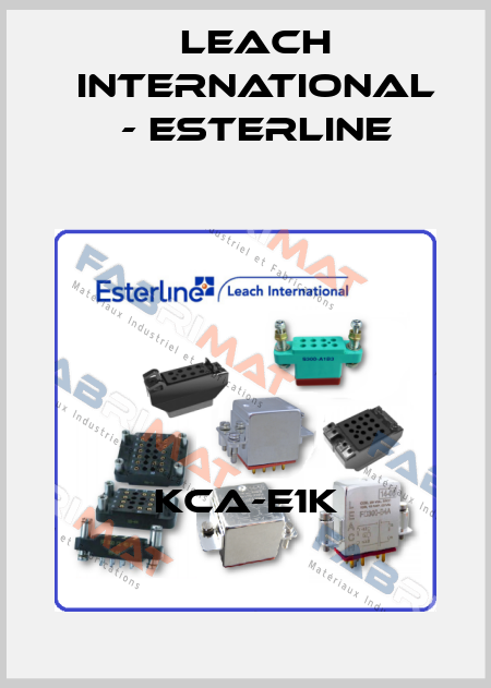 KCA-E1K Leach International - Esterline