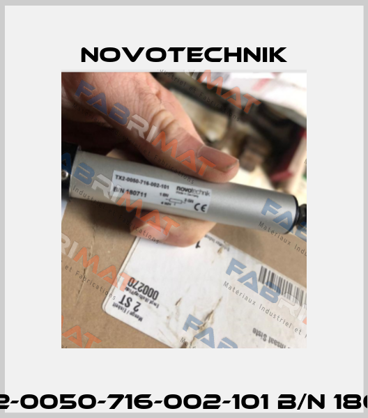 TX2-0050-716-002-101 B/N 180711 Novotechnik