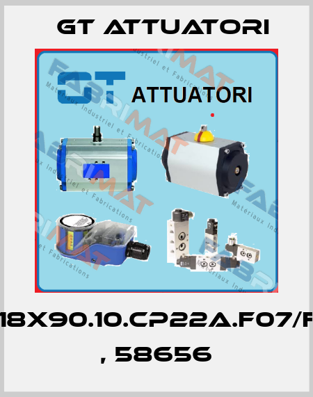 GTXB.118x90.10.CP22A.F07/F10.005 , 58656 GT Attuatori