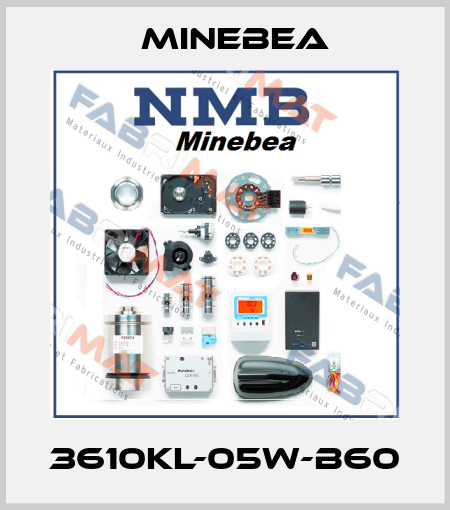 3610KL-05W-B60 Minebea