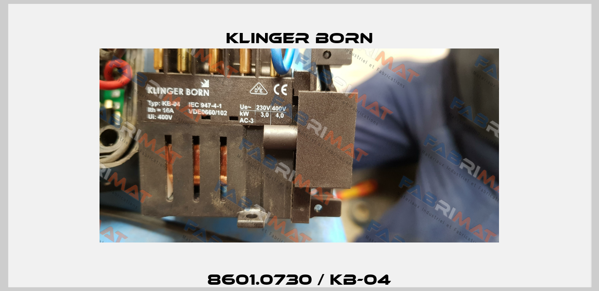 8601.0730 / KB-04 Klinger Born