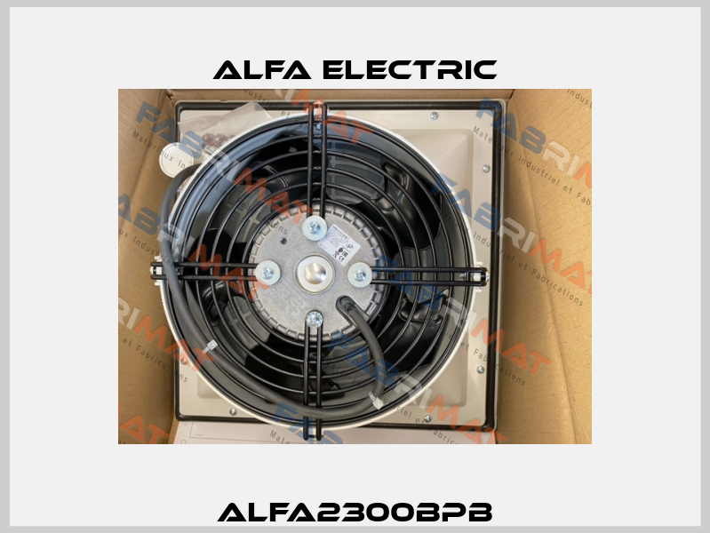 ALFA2300BPB Alfa Electric