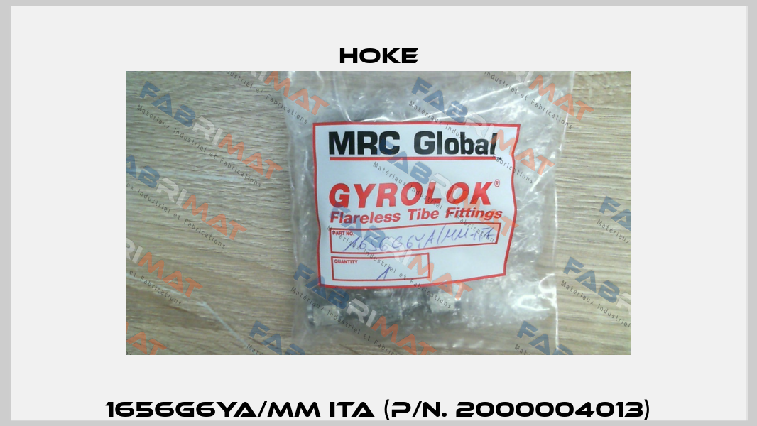 1656G6YA/MM ITA (p/n. 2000004013) Hoke