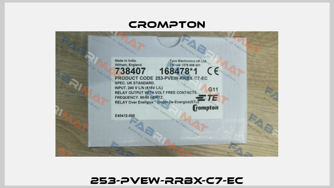 253-PVEW-RRBX-C7-EC Crompton