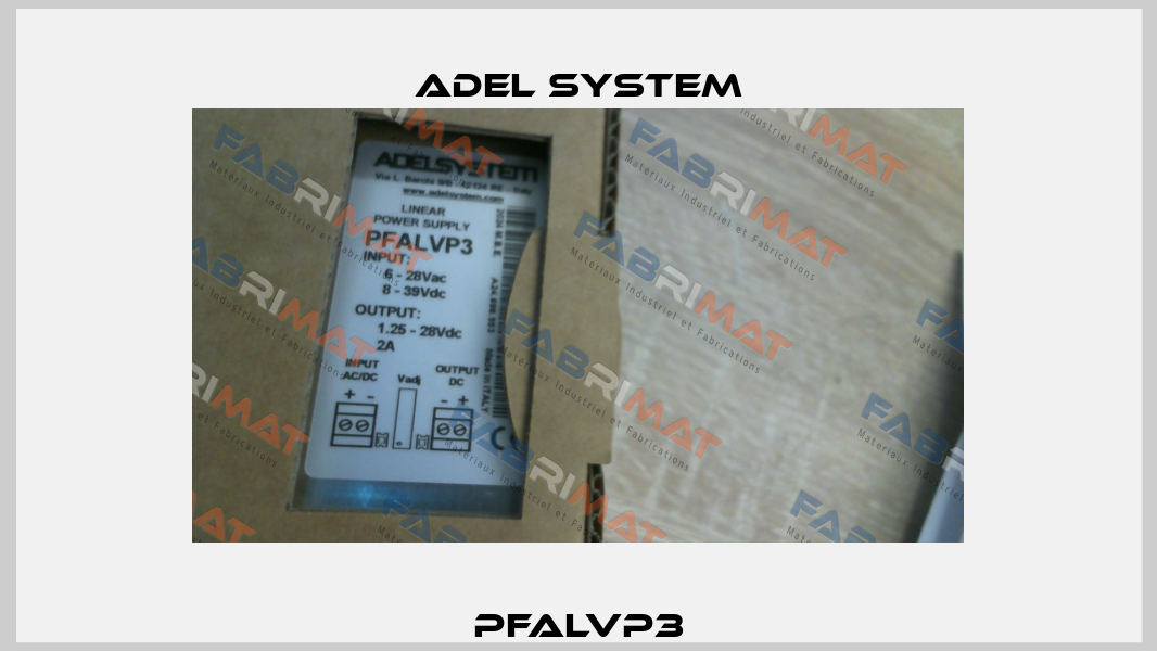 PFALVP3 ADEL System