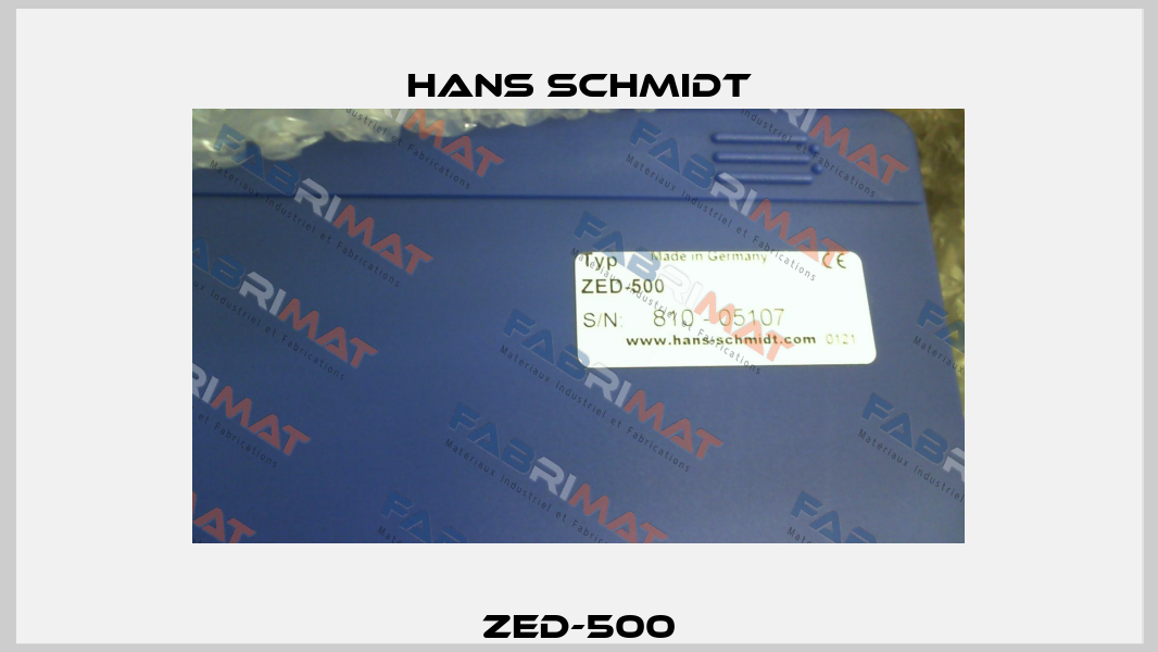 ZED-500 Hans Schmidt