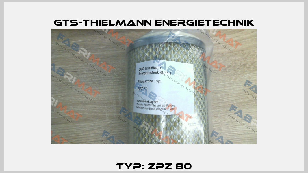 Typ: ZPZ 80 GTS-Thielmann Energietechnik
