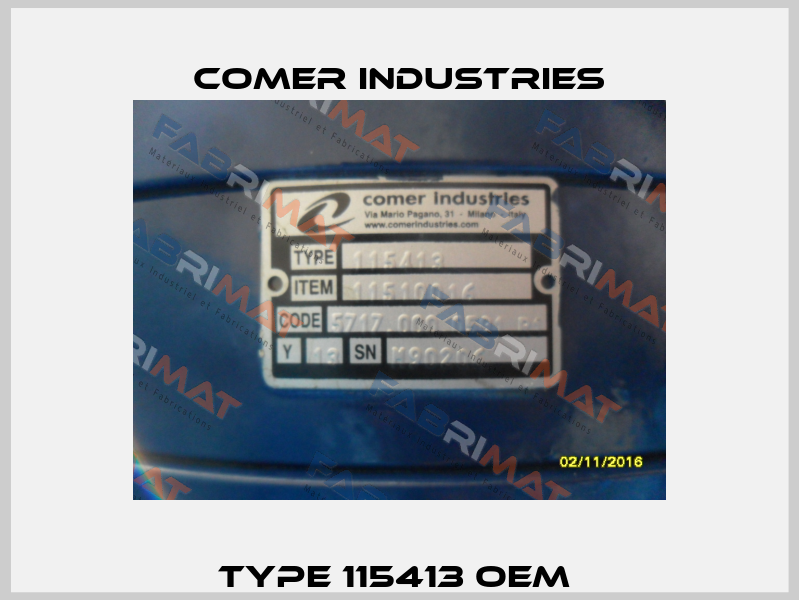 Type 115413 OEM  Comer Industries