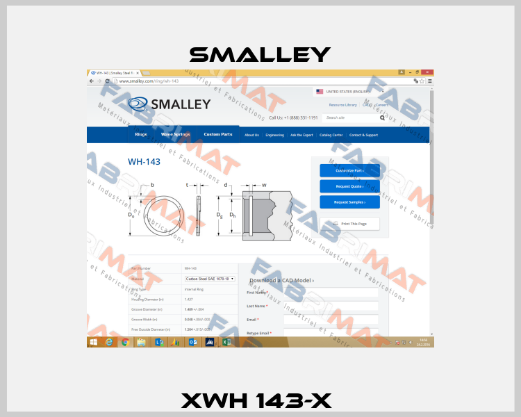 XWH 143-X  SMALLEY