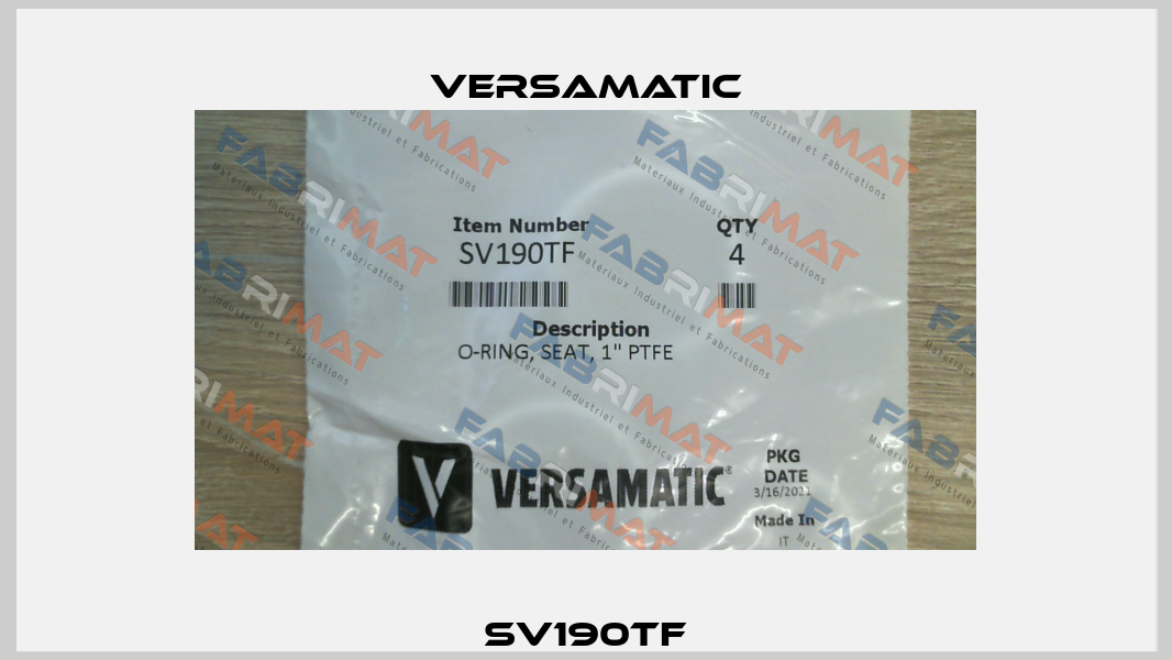 SV190TF VersaMatic