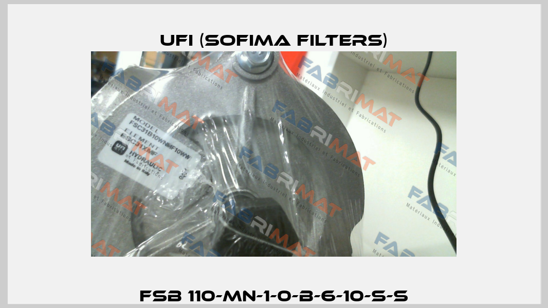 FSB 110-MN-1-0-B-6-10-S-S Ufi (SOFIMA FILTERS)