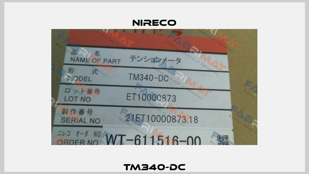 TM340-DC Nireco